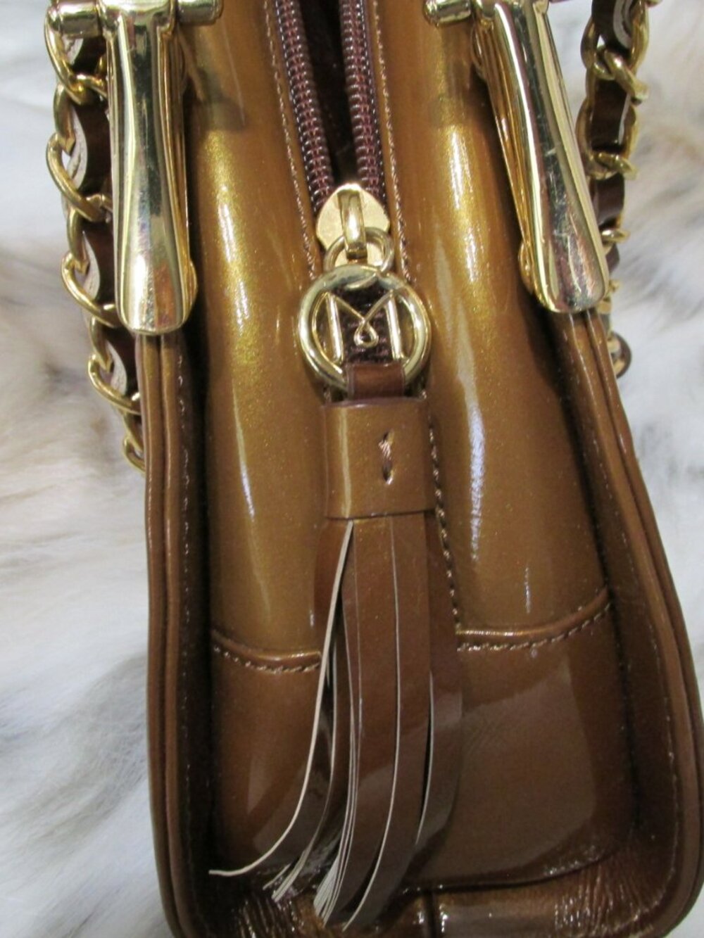 P3122-Miriam Ascireale Italian Laser Cut Shoulder Bag & Matching Wallet - Picture 15 of 15